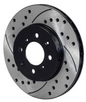 Wilwood Rotor-.68in Offset-SRP-BLK-Drill-LH 10.32 x .83 - 4 x 3.93 - 160-12839-BK