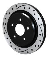 Wilwood Rotor-Rear-SRP-C5/C6 Vette-LH-BLK 12.00 x 1.03 - 5 x 4.75in - 160-14041-BK