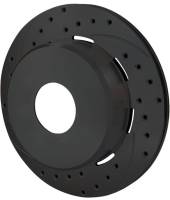 Wilwood Rotor-1.91in Offset-SRP-BLK-Drill-LH 12.19 x .810 - Blank - 160-6973-BK