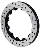 Wilwood Rotor-SRP48 SPC-37-RH-BLK-Drill 13.06 x 1.25 - 12 on 8.75in - 160-7798-BK