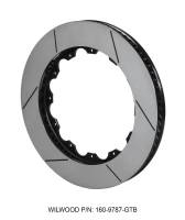 Wilwood Rotor-SV-GT 72 SPC-37 -RH-BLK 14.25 x 1.25 - 12 on 9.19in - 160-9787-GTB