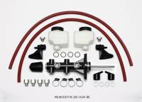 Wilwood - Wilwood Tandem Remote Master Cylinder - 7/8in Bore Black - 260-14241-BK - Image 3