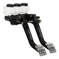 Wilwood Adjustable Dual Pedal - Brake / Clutch - Fwd. Swing Mount - 6.25:1 - 340-11295