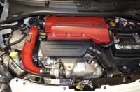 Injen - Injen 15-19 Fiat Abarth 1.4L Turbo 4Cyl Wrinkle Red Short Ram Intake w/MR Tech - SP5024WR - Image 3
