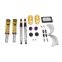 KW - KW Coilover Kit V3 2017+ Audi A4 (B9) Sedan 2wd w/ Electronic Dampers - 352100AW - Image 1