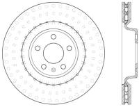 StopTech 12-13 Audi A6 Quattro/11-12 A7 Quattro / 10-13 S4 Front Right Cryo Slotted Rotor - 126.33138CSR