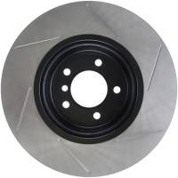 Stoptech - StopTech Power Slot 08-09 BMW 135i Coupe Front Left Slotted Rotor - 126.34104SL - Image 2