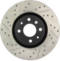 StopTech Slotted & Drilled Sport Brake Rotor - 127.04004R