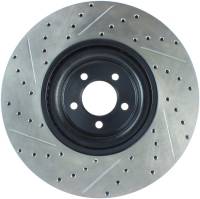 Stoptech - StopTech Slotted & Drilled Sport Brake Rotor - 127.20030L - Image 2