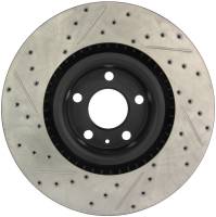 Stoptech - StopTech Slotted & Drilled Sport Brake Rotor - 127.33087L - Image 3