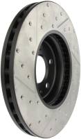 Stoptech - StopTech Power Slot 09-10 Audi A4/A4 Quattro / 08-10 A5 / 10 S4 Front Left Drilled & Slotted Rotor - 127.33123L - Image 2