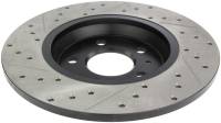 Stoptech - StopTech Power Slot 09-10 Audi A4/A4 Quattro / 08-10 A5 / 10 S4 Rear Left Drilled & Slotted Rotor - 127.33127L - Image 2
