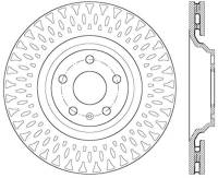 StopTech Slotted & Drilled Sport Brake Rotor - 127.33140R