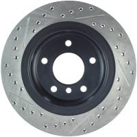 Stoptech - StopTech Power Slot 00 BMW 323 / 01-07 325 / 99-00 328 Series Rear Left Drilled & Slotted Rotor - 127.34049L - Image 2