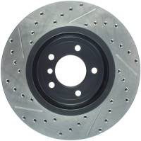 Stoptech - StopTech 06-08 BMW Z4 / 00-07 330 Series (E46/E90) Slotted & Drilled Left Front Rotor - 127.34052L - Image 2