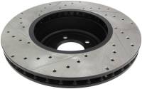Stoptech - StopTech 08-09 BMW 535 Series / 04-09 545i/550i/645Ci/650i Slotted & Drilled Left Front Rotor - 127.34071L - Image 2