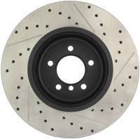 Stoptech - StopTech 08-09 BMW 535 Series / 04-09 545i/550i/645Ci/650i Slotted & Drilled Right Front Rotor - 127.34071R - Image 3