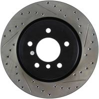 Stoptech - StopTech 06 BMW 330 / 07-09 BMW 335 Slotted & Drilled Left Rear Rotor - 127.34080L - Image 2