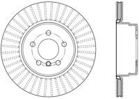 StopTech 07-18 BMW X5 / 08-19 BMW X6 Sportstop Cryo Drilled & Slotted Rotor - Rear Right - 127.34095CR