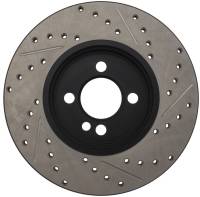 Stoptech - StopTech Slotted & Drilled Sport Brake Rotor 07-13 Mini Cooper - 127.34101R - Image 3