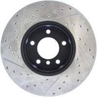 Stoptech - StopTech 9/07-09 BMW 328 Slotted & Drilled Left Front Rotor - 127.34108L - Image 2