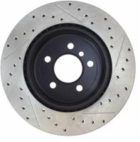 Stoptech - StopTech 2011-2013 BMW 535i / 2012-2016 BMW 640i Slotted & Drilled Rear Right Brake Rotor - 127.34131R - Image 2