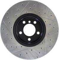 Stoptech - StopTech BMW 12-15 335i / 2014 428i / 2015 235i/228i Front Left Slotted & Drilled Sport Brake Rotor - 127.34140L - Image 2