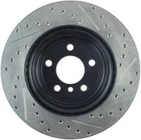 Stoptech - StopTech 12-16 BMW 335i Slotted & Drilled Rear Right Rotor - 127.34141R - Image 2