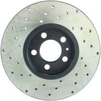 Stoptech - StopTech 6/99-08 VW Beetle / 03-10 Beetle Conertible / 12/98-06 Golf GTI Left Front Drilled Rotor - 128.33059L - Image 2