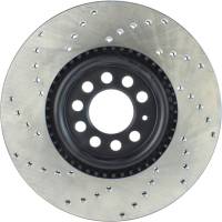 Stoptech - StopTech 00-06 Audi TT Quattro / 03/04-12/04 VW Jetta Left Front Drilled CRYO-STOP Rotor - 128.33062CL - Image 5