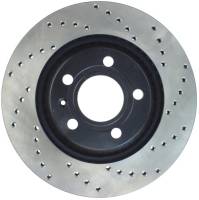 Stoptech - StopTech 04-09 Audi S4 Rear Left Drilled Rotor - 128.33088L - Image 2