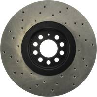 Stoptech - StopTech 04-06 Audi TT Quattro / 04 VW Golf R32 AWD Drilled Left Front Rotor - 128.33094L - Image 2