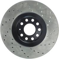 Stoptech - StopTech 01-06 Audi All Road / 05-09 A4/A4 Quattro / 6/99-04 A6 Quattro Drilled Right Front Rotor - 128.33096R - Image 2