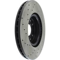 Stoptech - StopTech 06-13 Audi A3/08-09 TT / 06-09 VW GTI Mk V Cryo-Stop Left Front Drilled Rotor - 128.33098CL - Image 3