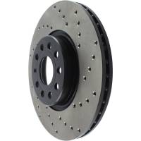 Stoptech - StopTech 06-13 Audi A3/08-09 TT / 06-09 VW GTI Mk V Cryo-Stop Left Front Drilled Rotor - 128.33098CL - Image 5
