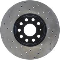 Stoptech - StopTech 05-10 VW Jetta (Exc Wagon) / 09-10 Jetta Wagon / 07-10 Rabbit Drilled Left Front Rotor - 128.33110L - Image 2