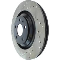Stoptech - StopTech 07-10 Audi S6 Drilled Right Rear CRYO Rotor - 128.33117CR - Image 3