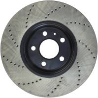 Stoptech - StopTech Power Slot 09-10 Audi A4/A4 Quattro / 08-10 A5 / 10 S4 Front Left Drilled Rotor - 128.33123L - Image 2