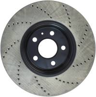 Stoptech - StopTech Power Slot 09-10 Audi A4/A4 Quattro / 08-10 A5 / 10 S4 Front Right Drilled Rotor - 128.33123R - Image 2