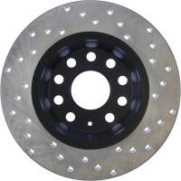 Stoptech - StopTech 10-11 & 13 Audi A3 Quattro / 10 VW GTI Mk VI Drilled Right CRYO-STOP Brake Rotor - 128.33129CR - Image 2