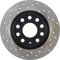 Stoptech - StopTech 10-11 & 13 Audi A3 Quattro / 10 VW GTI Mk VI Drilled Right CRYO-STOP Brake Rotor - 128.33129CR - Image 4