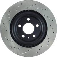 Stoptech - StopTech 12 Audi A6 Quattro/11-12 A7 Quattro/13 Q5/7-11/13 S4/12 S5 Rear Left Drilled Cryo Rotor - 128.33137CL - Image 3