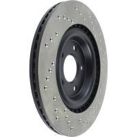 Stoptech - StopTech 12 Audi A6 Quattro/11-12 A7 Quattro/13 Q5/7-11/13 S4/12 S5 Rear Right Drilled Cryo Rotor - 128.33137CR - Image 4