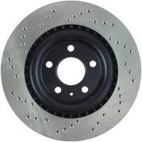 Stoptech - StopTech 12 Audi S4 Rear Left Drilled Rotor - 128.33137L - Image 2