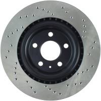 Stoptech - StopTech 12 Audi S4 Rear Right Drilled Rotor - 128.33137R - Image 2