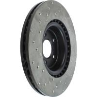 Stoptech - StopTech 12 Audi A6 Quattro/11-12 A7 Quattro/13 Q5/7-11/13 S4/12 S5 Front Left Drilled Cryo Rotor - 128.33138CL - Image 3