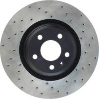 Stoptech - StopTech 12 Audi A6 Quattro/11-12 A7 Quattro/13 Q5/7-11/13 S4/12 S5 Front Left Drilled Cryo Rotor - 128.33138CL - Image 4