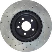 Stoptech - StopTech 12 Audi A6 Quattro/11-12 A7 Quattro/13 Q5/7-11/13 S4/12 S5 Front Left Drilled Cryo Rotor - 128.33138CL - Image 5