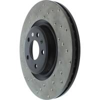 Stoptech - StopTech 12 Audi A6 Quattro/11-12 A7 Quattro/13 Q5/7-11/13 S4/12 S5 Front Right Drilled Cryo Rotor - 128.33138CR - Image 2