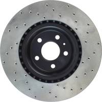 Stoptech - StopTech 12 Audi A6 Quattro/11-12 A7 Quattro/13 Q5/7-11/13 S4/12 S5 Front Right Drilled Cryo Rotor - 128.33138CR - Image 3